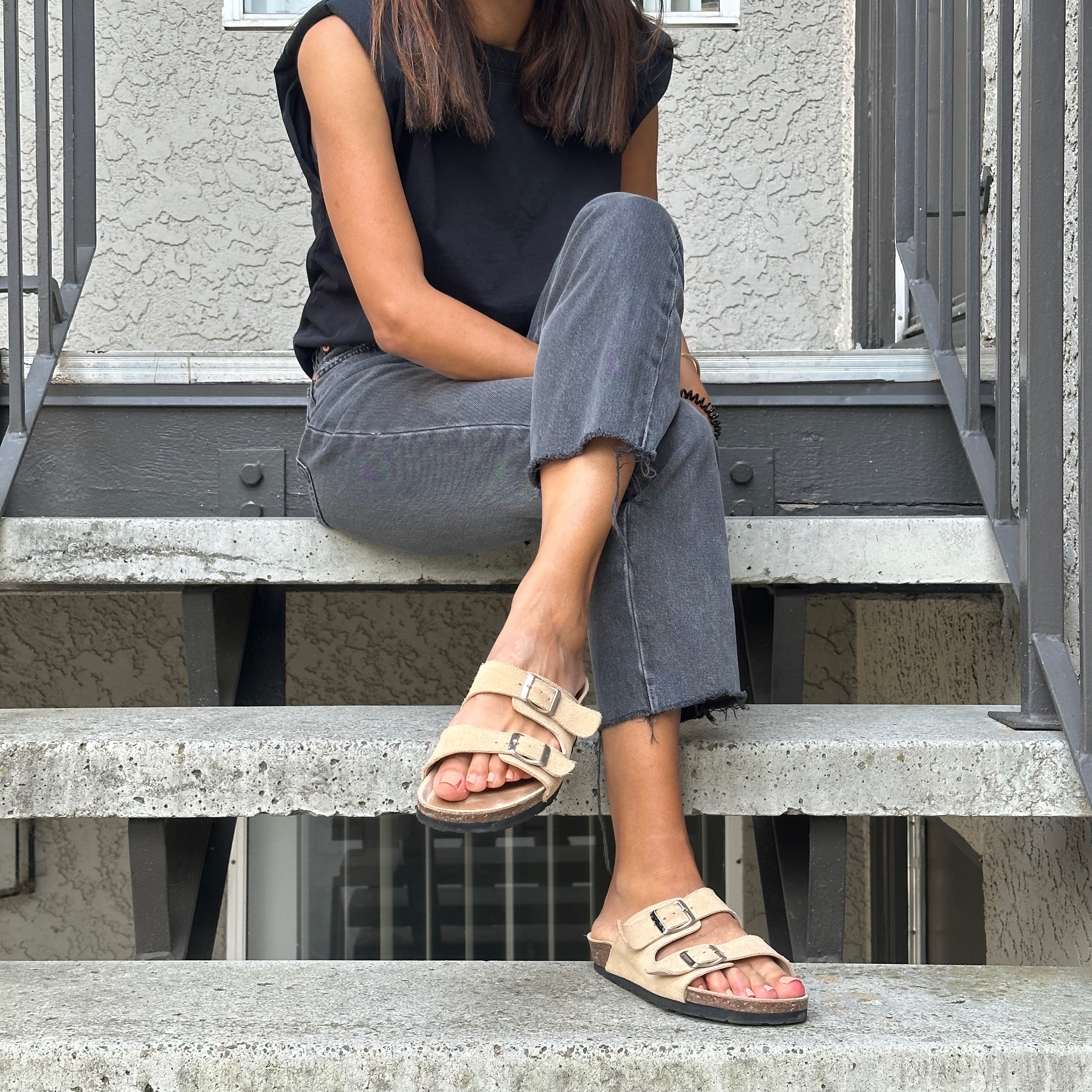 Nordic Light Sand sandals