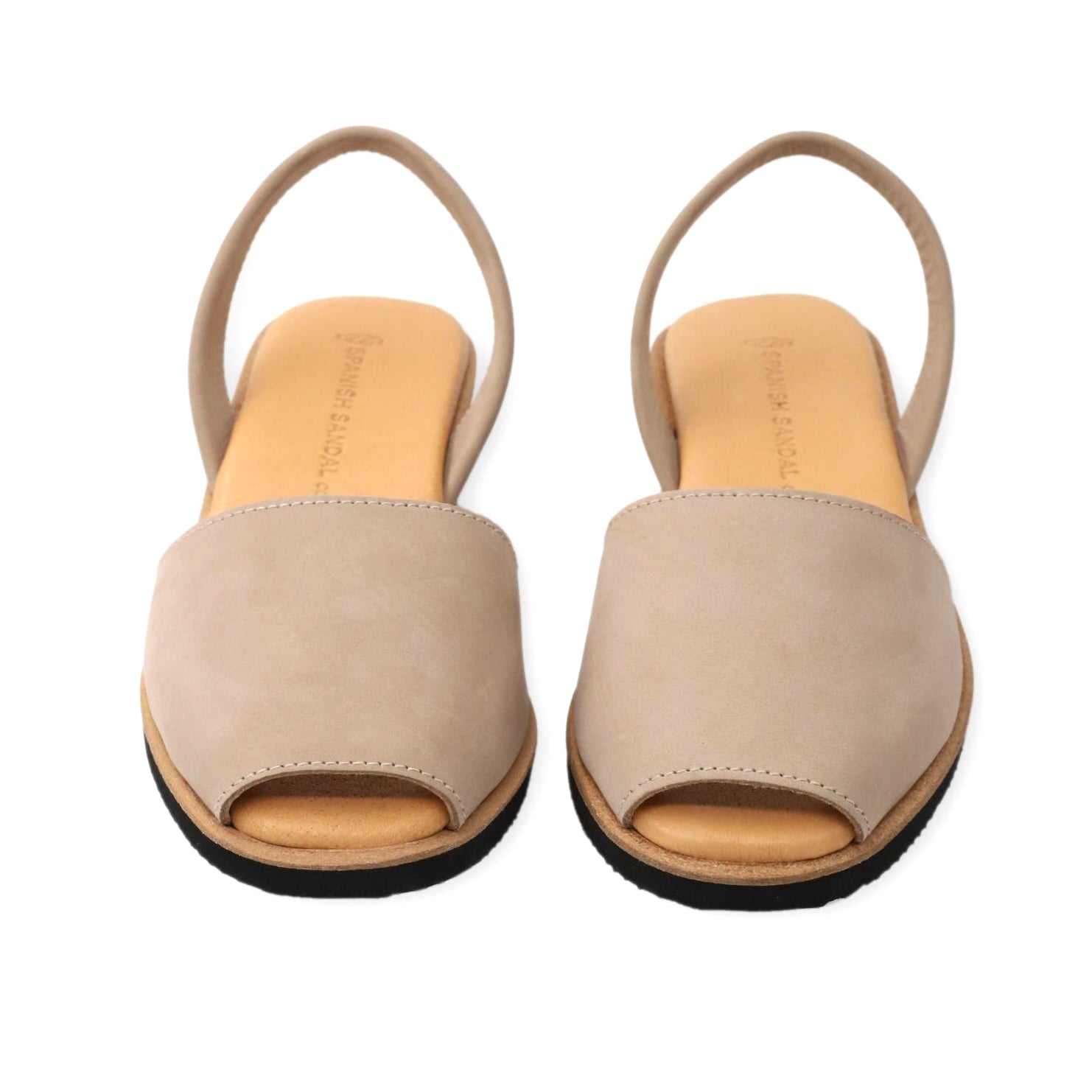Ecru midi wedges