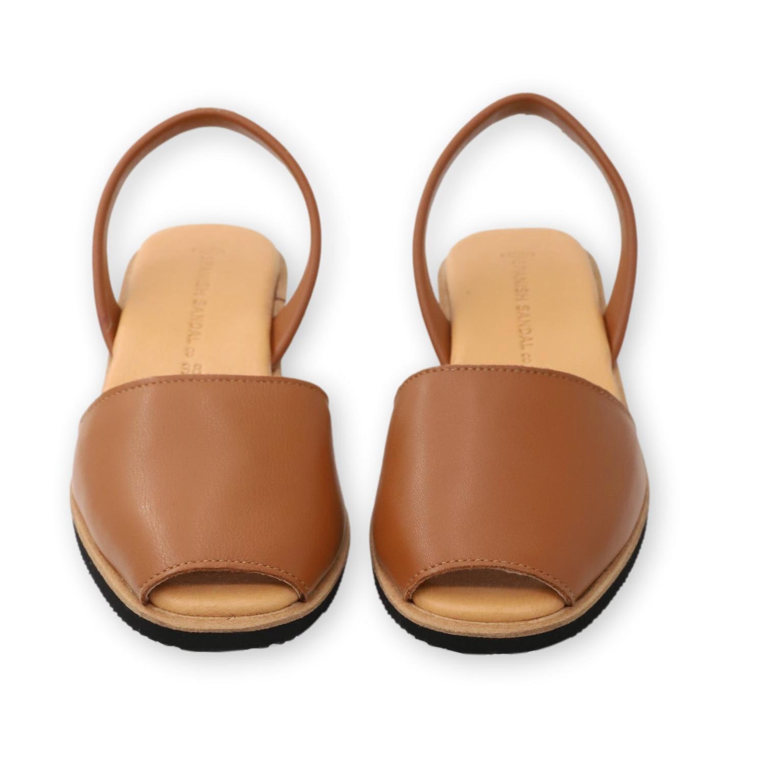 Dark camel midi wedges