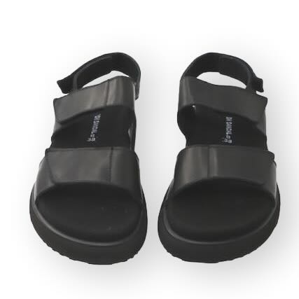 Black Ibiza sandals