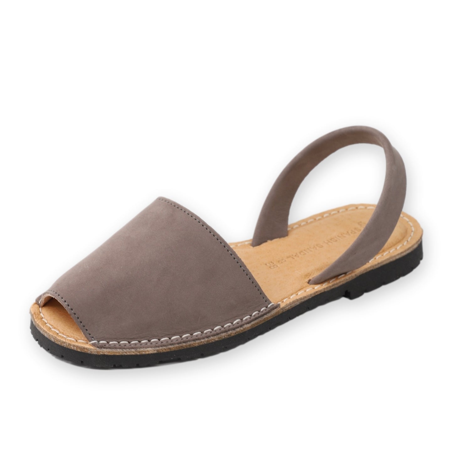 Classic dark grey sandals