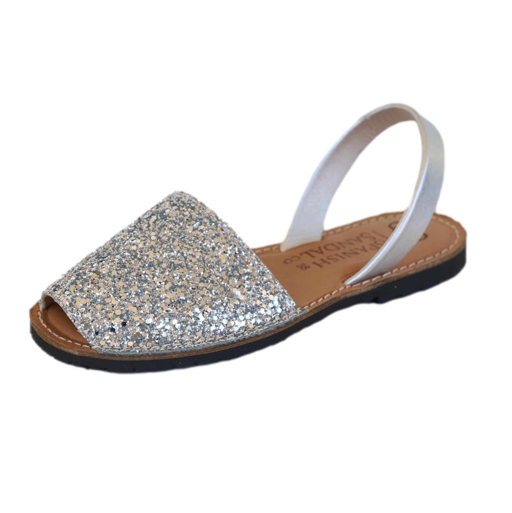 Womens sparkly sandals cheap
