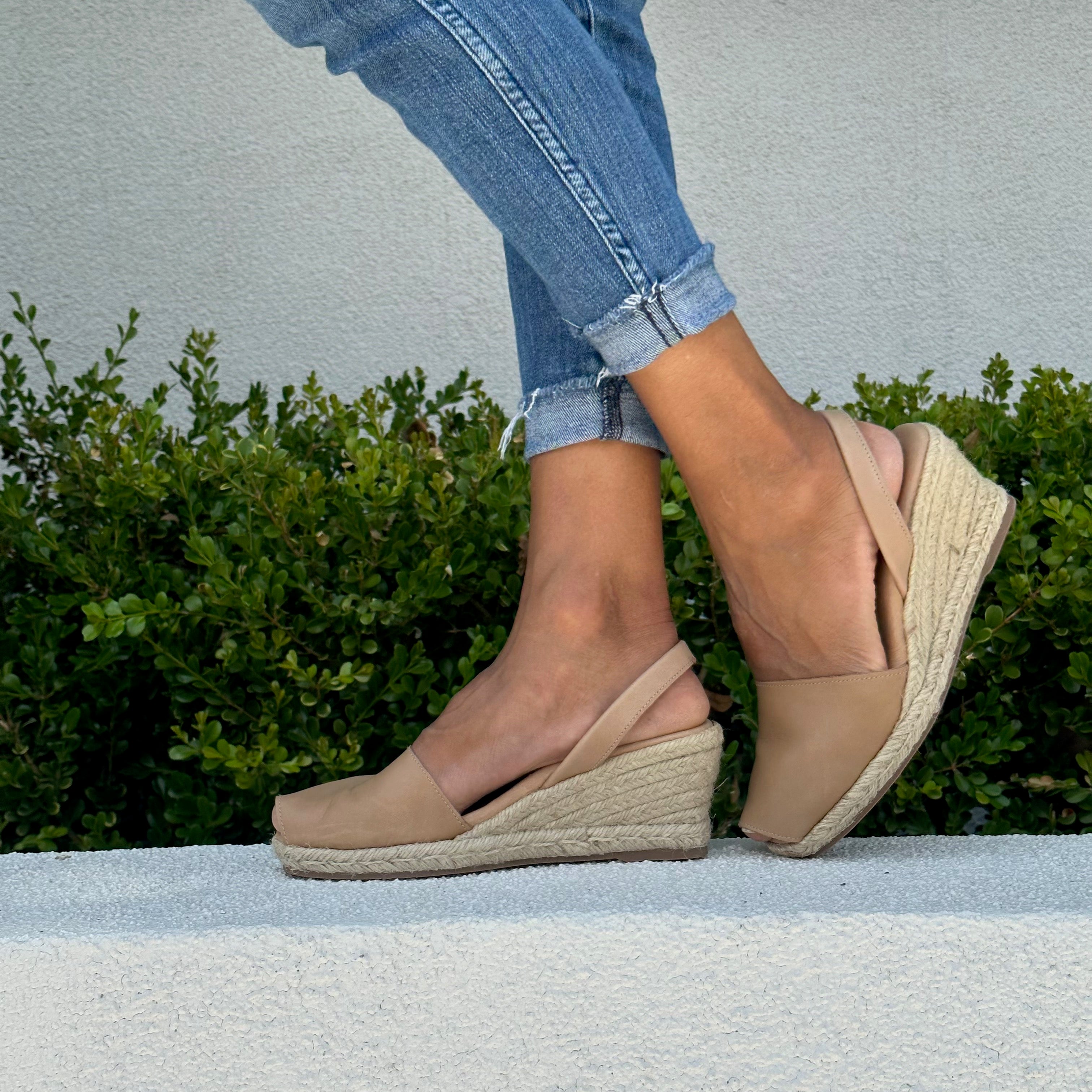 Flat best sale wedge espadrilles