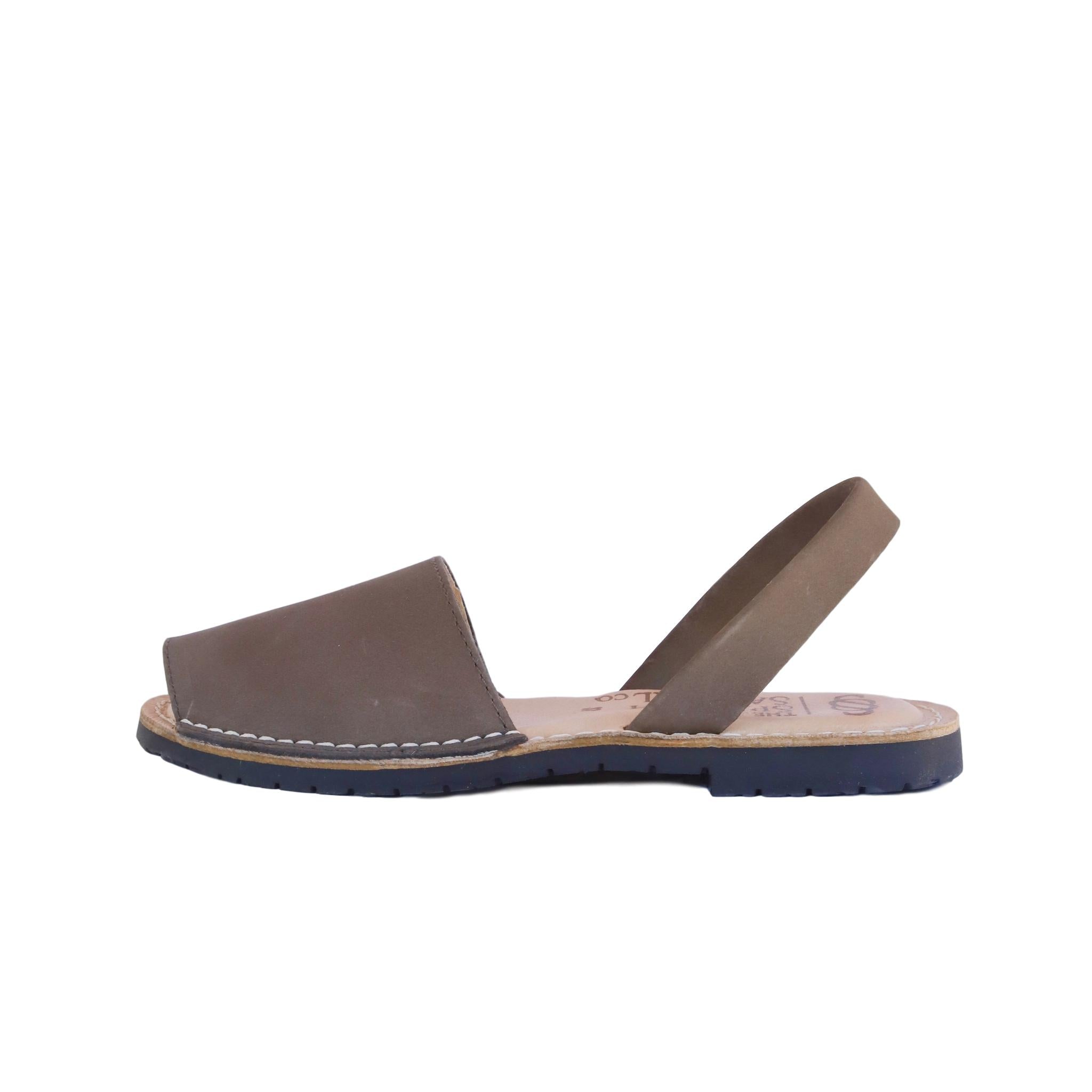 Classic Dark Grey nubuck sandals