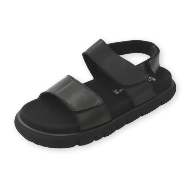 Black Ibiza sandals