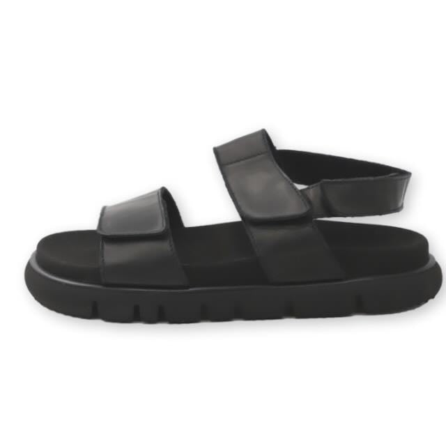 Black Ibiza sandals