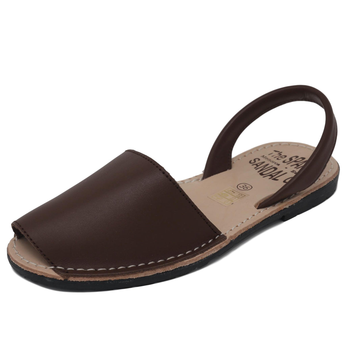 Chocolate brown sandals