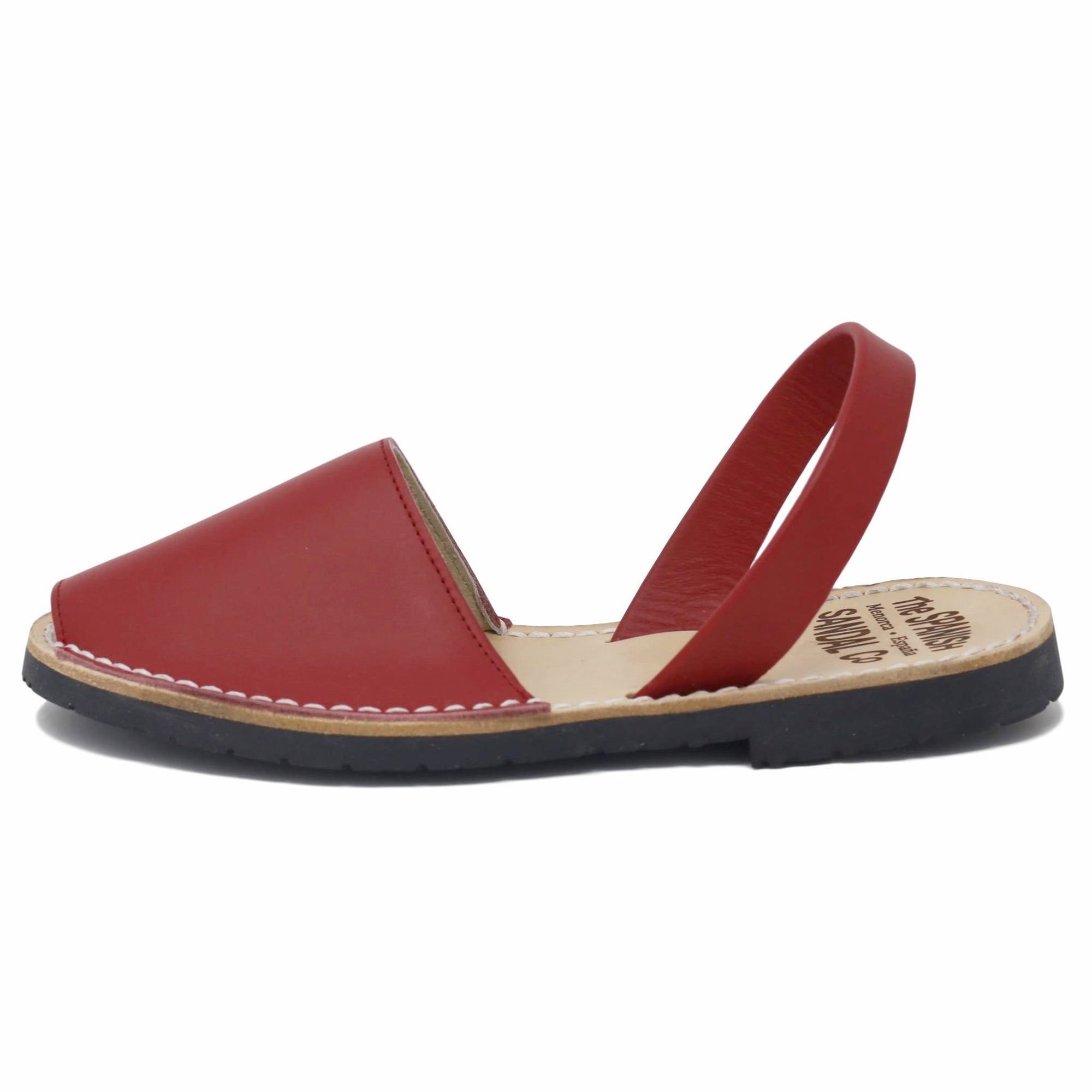 Classic red sandals