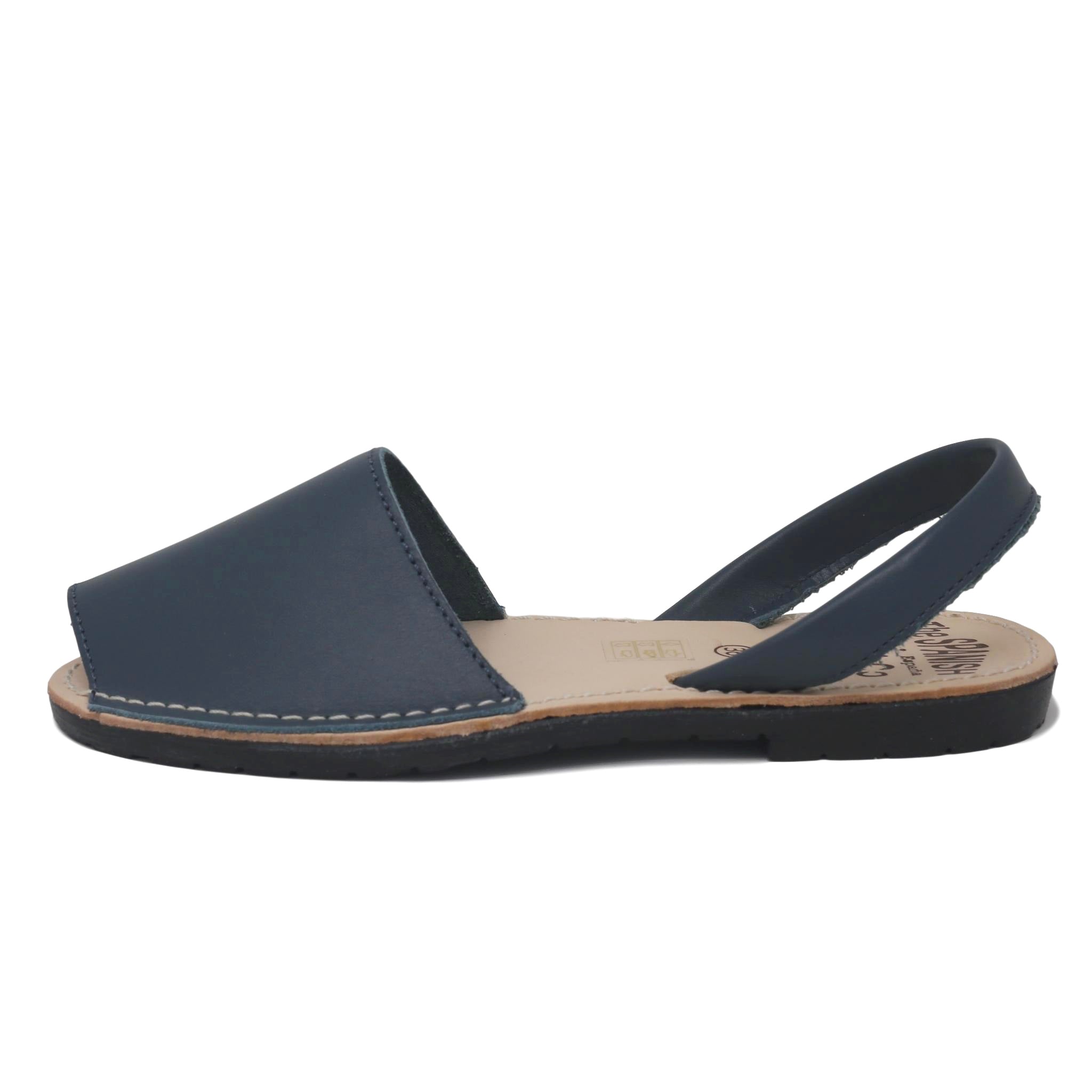 Andrea Metallic Blue Sandal – Morkas Shoes