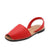 Candy Red classic flats