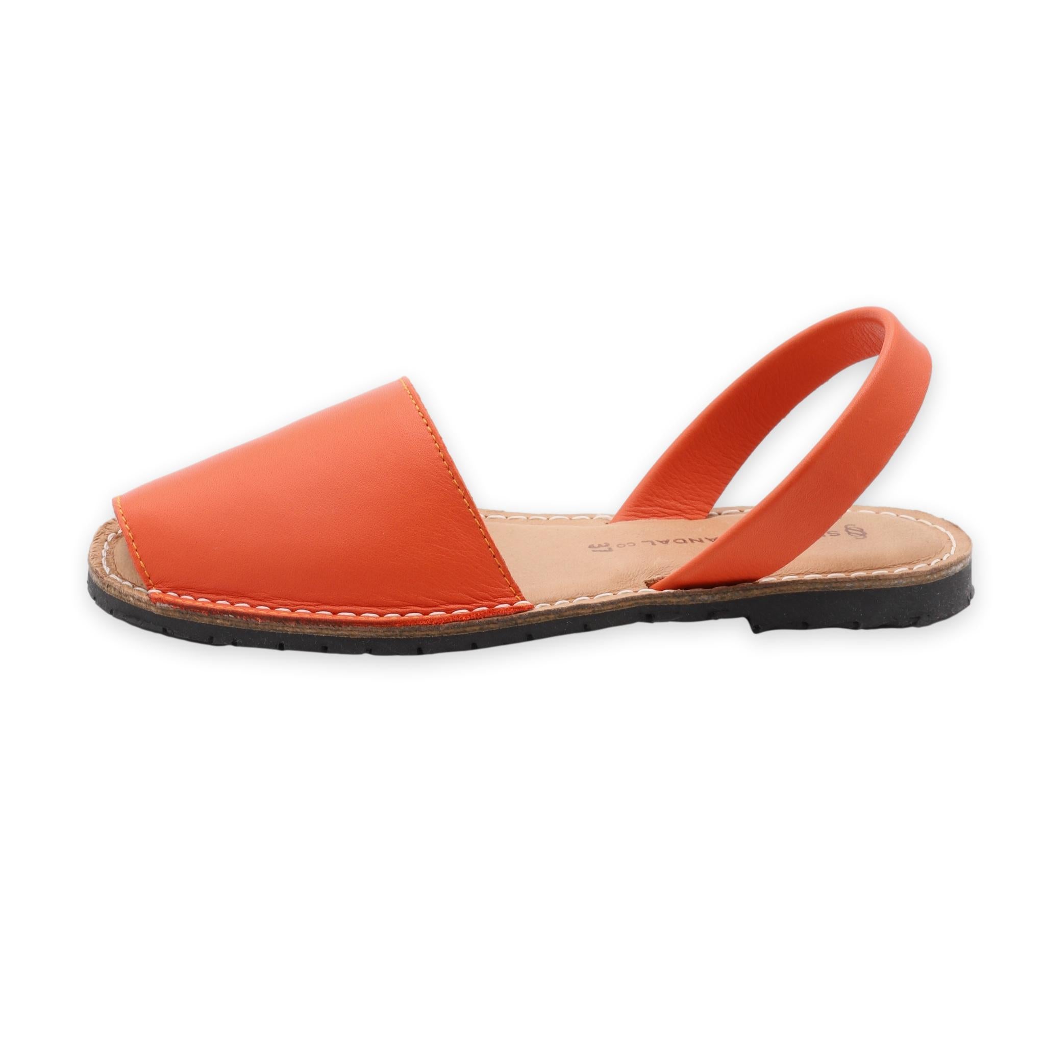 Orange Sandals | Neon orange sandals