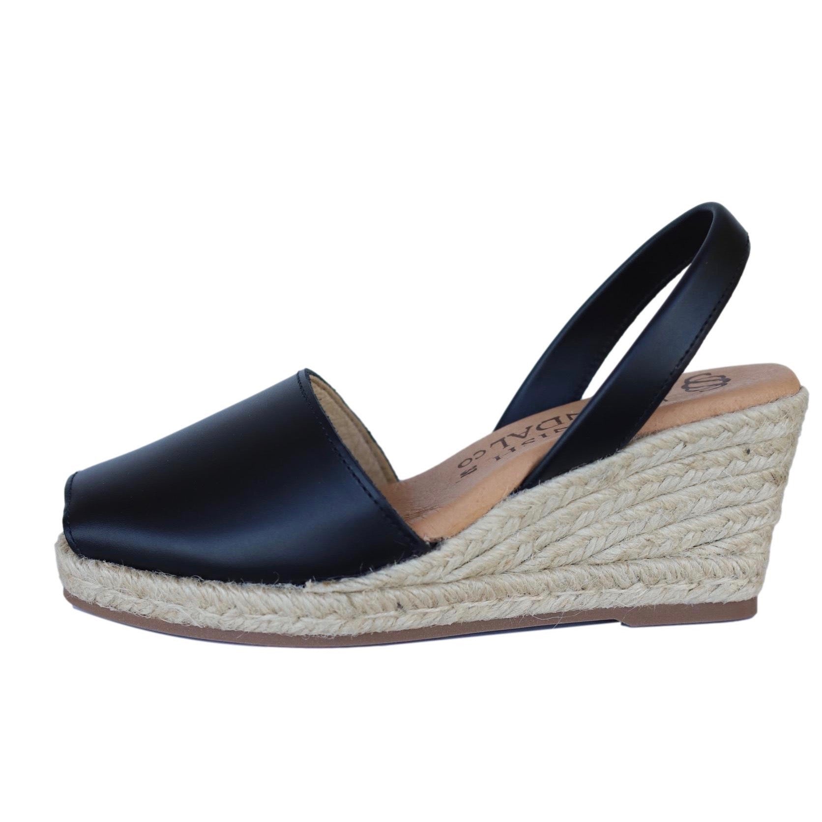 Wide Fit Peep Toe Espadrille Wedges | Boohoo UK