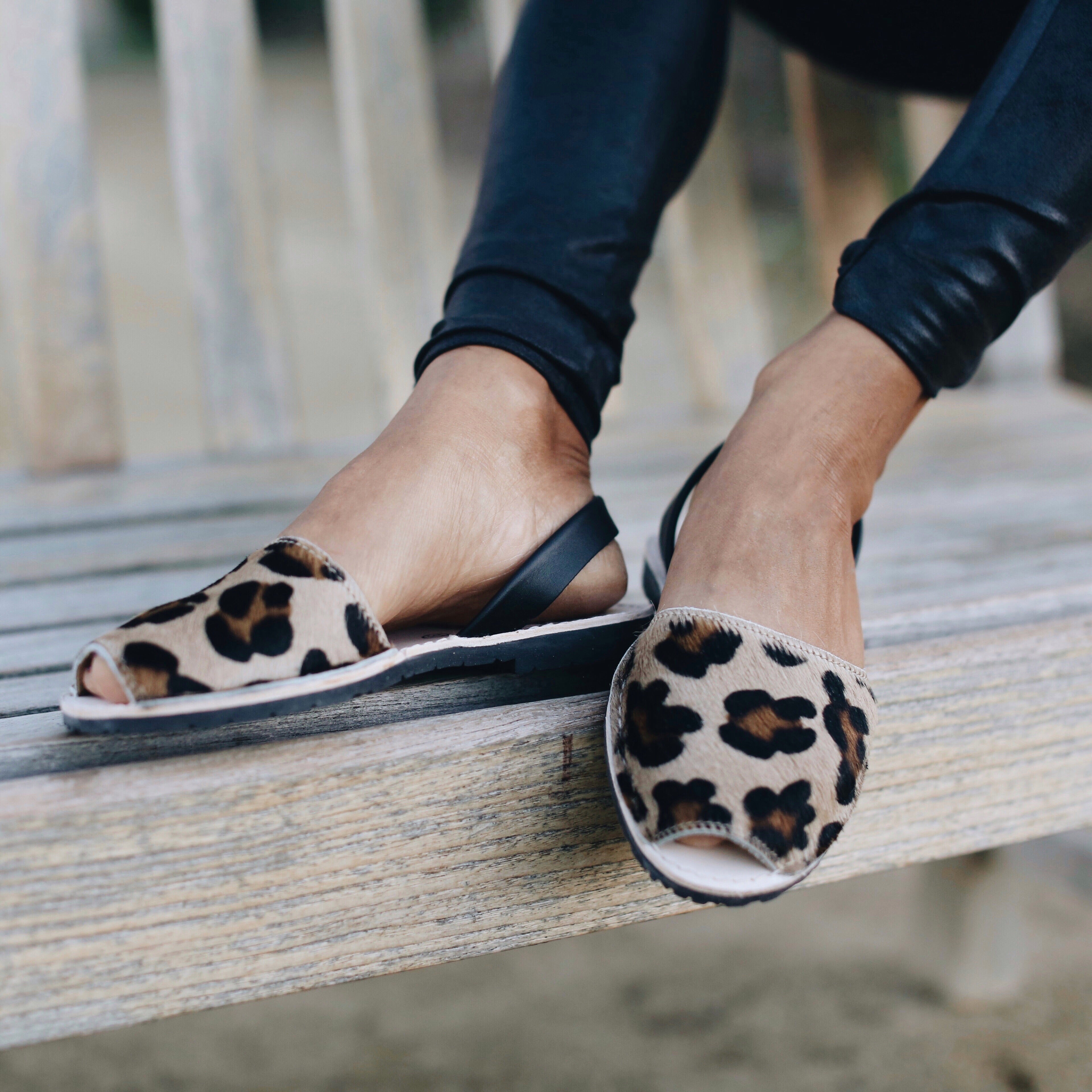 Classic Leopard Print sandals